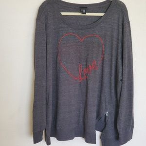 Torrid "Love" Sweater